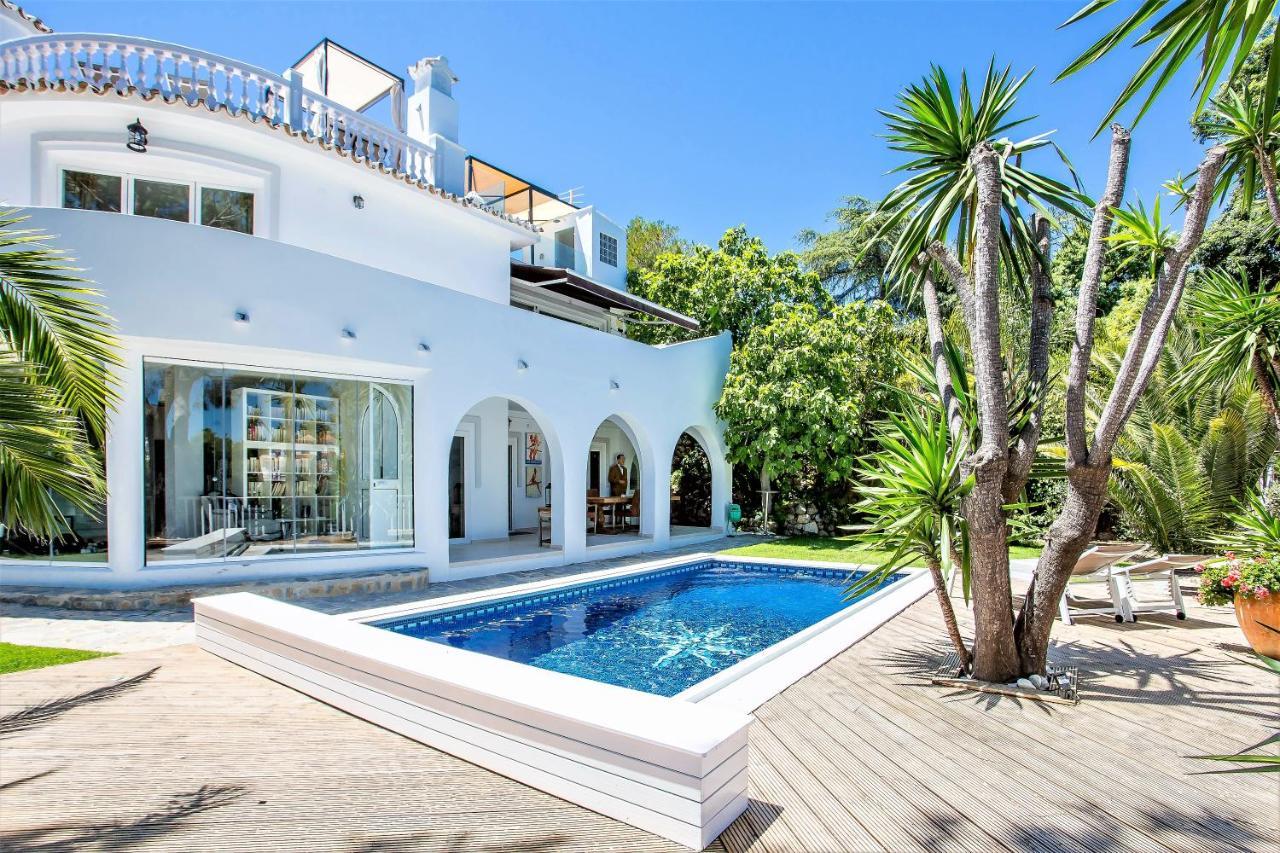 Luxury Villa With Swimming Pool And Jacuzzi Марбелья Экстерьер фото