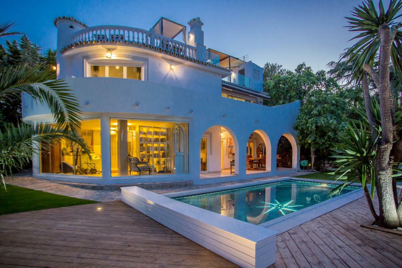 Luxury Villa With Swimming Pool And Jacuzzi Марбелья Экстерьер фото