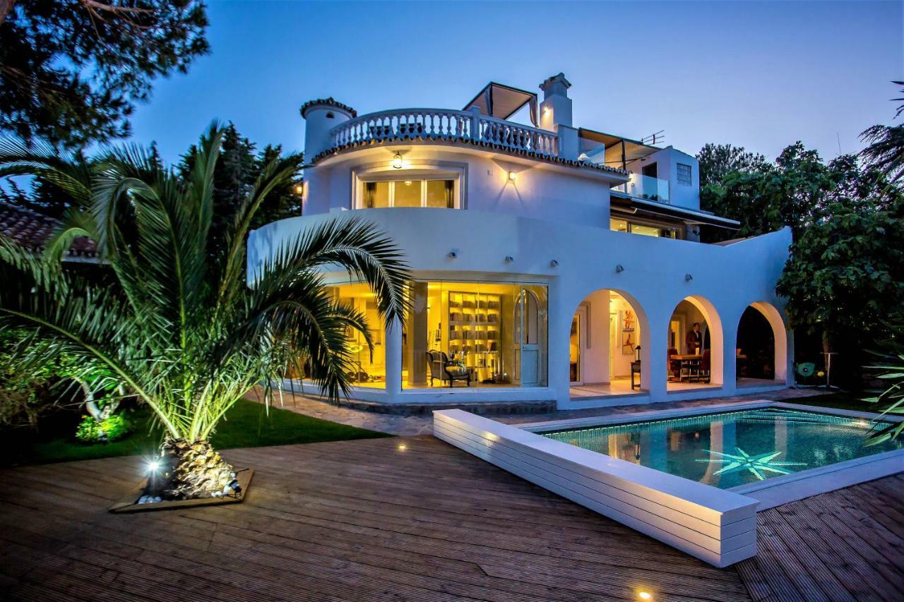 Luxury Villa With Swimming Pool And Jacuzzi Марбелья Экстерьер фото